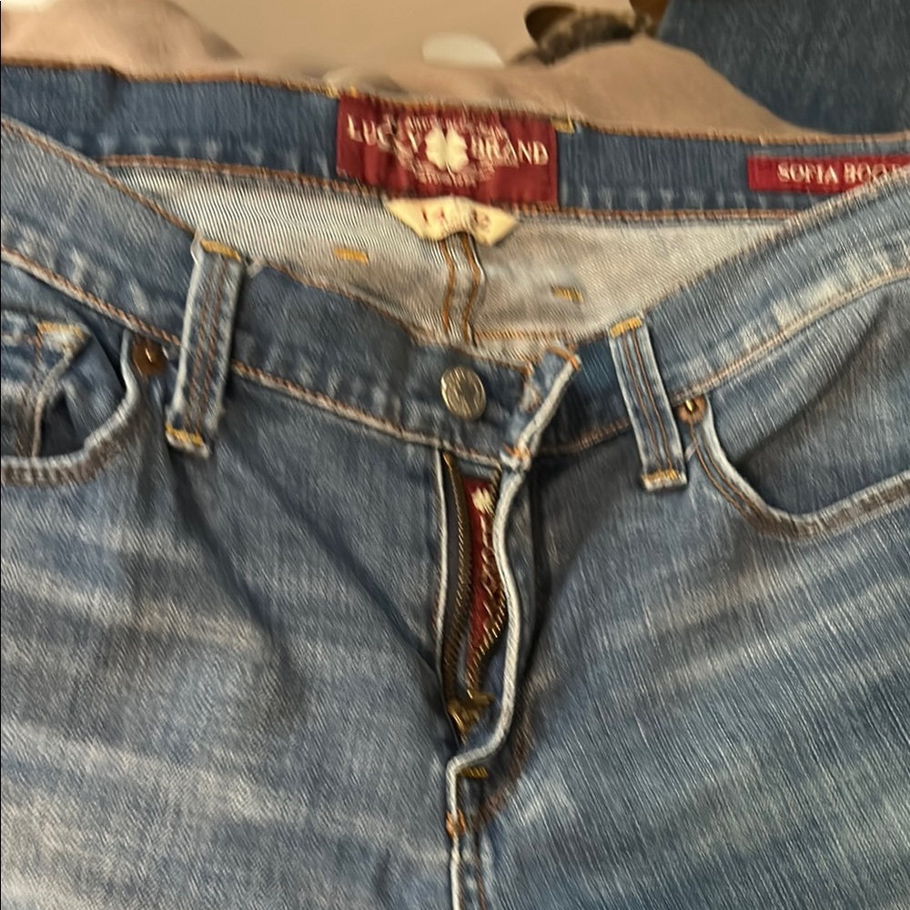 Lucky Brand Blue Boot Cut Jeans Classic Style